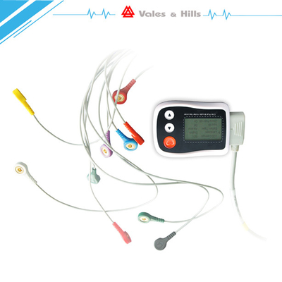 Hand Held ECG Portable ECG Recorder Synchronous 12 - channel or 3 - lead Holter