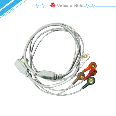 One AAA Battery 24 Hour Holter Ecg Machine LCD Display With CE / ISO Certified