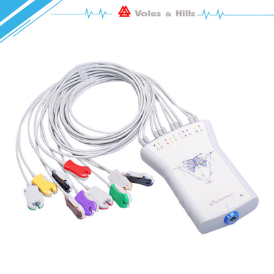긴장 ECG 시험을 위한 USB 케이블 AV 구획 ECG 부속품 ECG 전극 감지기