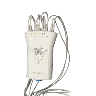 USB 연결 CV200 Pantype 기록병을 가진 진단 ECG 기계 12 채널 테스트 나머지 ECG