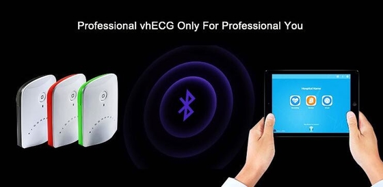 IOS를 위한 블루투스 무선 ECG 기계 화려한 플라스틱 리코더
